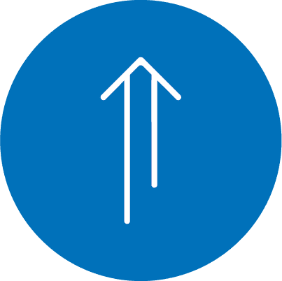 Look up arrow